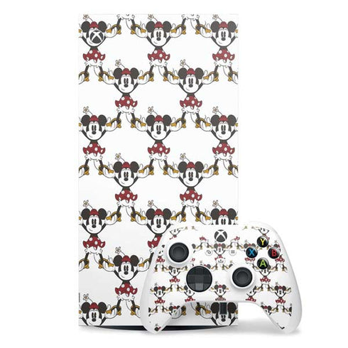 Disney Minnie Mouse Pattern Formation Xbox Series X Skins