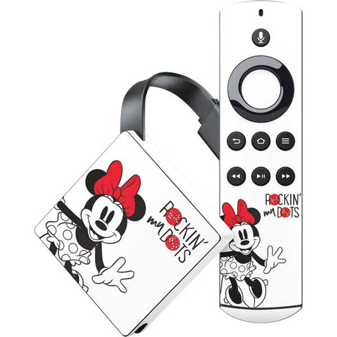 Disney Minnie Mouse Rockin My Dots Amazon Fire TV Skin