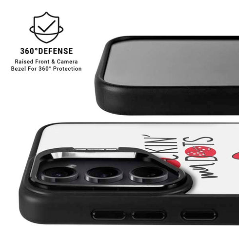 Disney Minnie Mouse Rockin My Dots Galaxy S24 Plus Kickstand Case