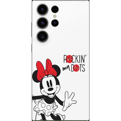 Disney Minnie Mouse Rockin My Dots Galaxy S25 Ultra Skin