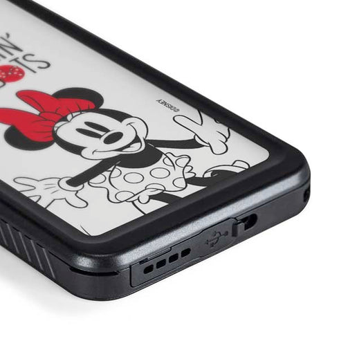 Disney Minnie Mouse Rockin My Dots Galaxy S24 Waterproof Case