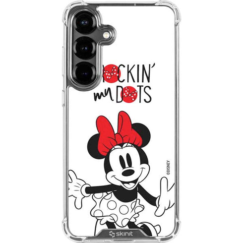 Disney Minnie Mouse Rockin My Dots Galaxy S26 Plus Clear Case