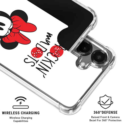 Disney Minnie Mouse Rockin My Dots Galaxy S26 Plus Clear Case