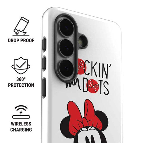 Disney Minnie Mouse Rockin My Dots Galaxy S26 Plus Impact Case