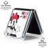 Disney Minnie Mouse Rockin My Dots Galaxy Z Flip6 Clear Case