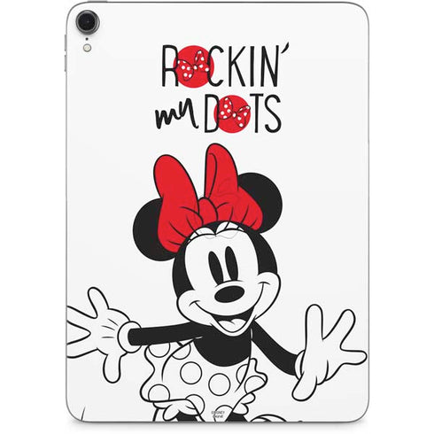 Disney Minnie Mouse Rockin My Dots Apple iPad Pro Skin