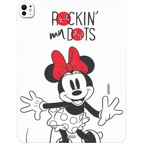 Disney Minnie Mouse Rockin My Dots iPad Pro 13in M4 (2024) Skin