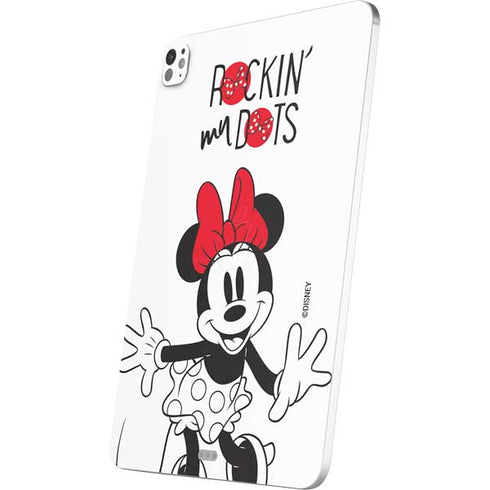 Disney Minnie Mouse Rockin My Dots iPad Pro 13in M4 (2024) Skin