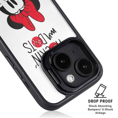 Disney Minnie Mouse Rockin My Dots iPhone 13 Kickstand Case