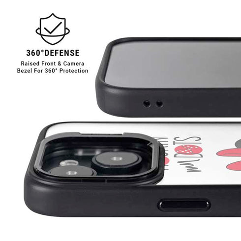Disney Minnie Mouse Rockin My Dots iPhone 15 Kickstand Case