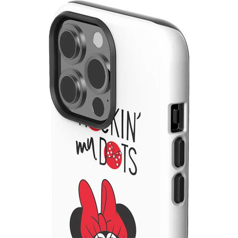 Disney Minnie Mouse Rockin My Dots iPhone 15 Pro Impact Case
