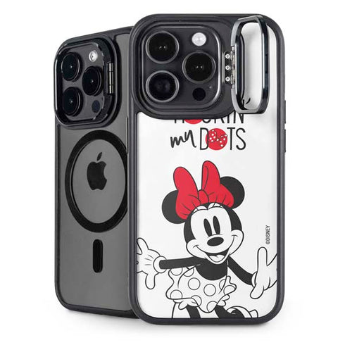 Disney Minnie Mouse Rockin My Dots iPhone 15 Pro Max Kickstand Case