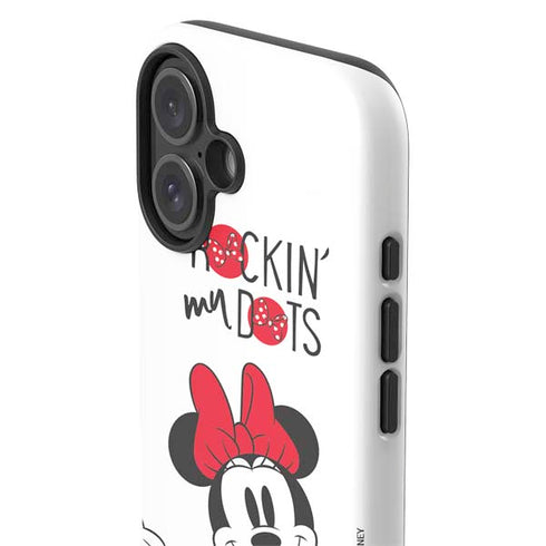 Disney Minnie Mouse Rockin My Dots iPhone 16 Plus Impact Case