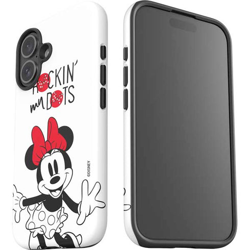 Disney Minnie Mouse Rockin My Dots iPhone 16 Plus Impact Case