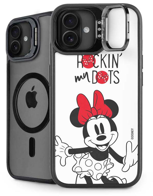 Disney Minnie Mouse Rockin My Dots iPhone 16 Plus Kickstand Case