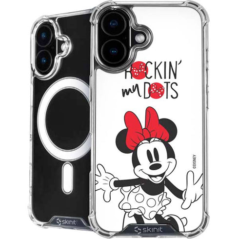 Disney Minnie Mouse Rockin My Dots iPhone 16 Plus MagSafe Case