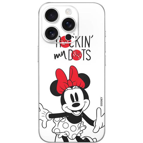 Disney Minnie Mouse Rockin My Dots iPhone 16 Pro Skin