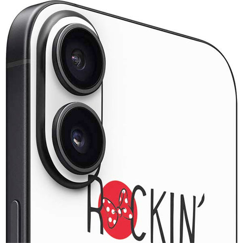 Disney Minnie Mouse Rockin My Dots iPhone 16 Skin