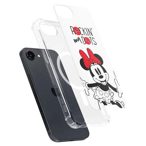 Disney Minnie Mouse Rockin My Dots iPhone 16e MagSafe Case