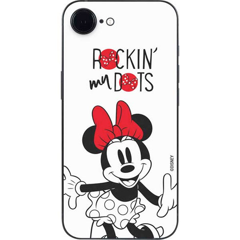 Disney Minnie Mouse Rockin My Dots iPhone 16e Skin