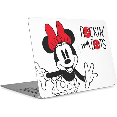 Disney Minnie Mouse Rockin My Dots Apple MacBook Air Skin