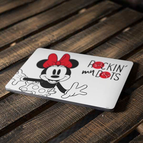 Disney Minnie Mouse Rockin My Dots Apple MacBook Air Skin