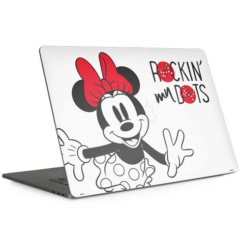 Disney Minnie Mouse Rockin My Dots MacBook Skins