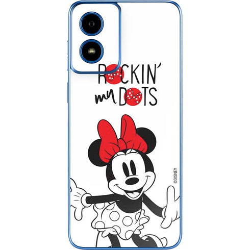 Disney Minnie Mouse Rockin My Dots Moto G Play 4G (2024) Skin