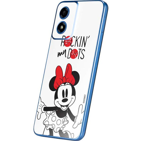 Disney Minnie Mouse Rockin My Dots Moto G Play 4G (2024) Skin