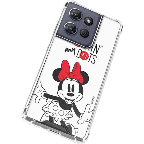 Disney Minnie Mouse Rockin My Dots Moto G Stylus 5G (2025) Clear Case