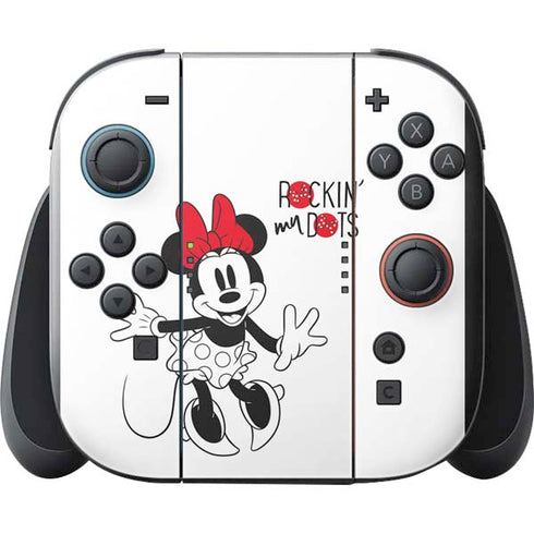 Disney Minnie Mouse Rockin My Dots Nintendo Switch 2 (2025) with Joy-Con Skin