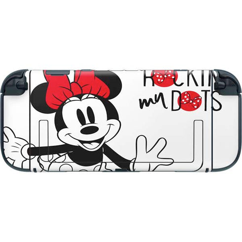 Disney Minnie Mouse Rockin My Dots Nintendo Switch 2 (2025) with Joy-Con Skin