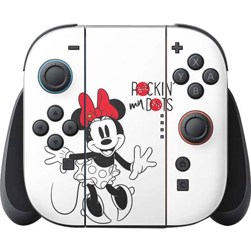 Disney Minnie Mouse Rockin My Dots Nintendo Skins