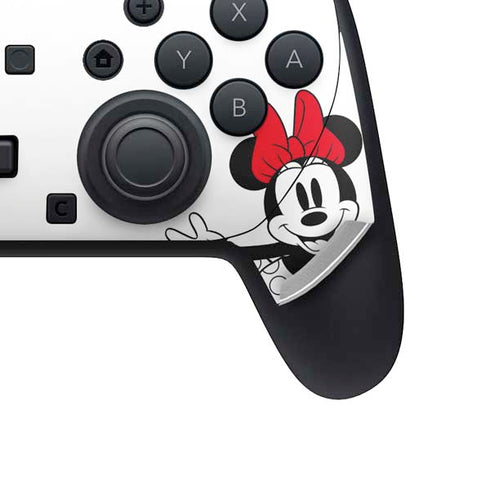 Disney Minnie Mouse Rockin My Dots Nintendo Switch 2 (2025) Pro Controller Skin