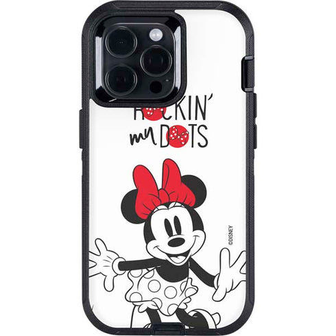 Disney Minnie Mouse Rockin My Dots Otterbox Defender iPhone Skin