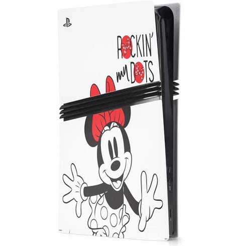 Disney Minnie Mouse Rockin My Dots PlayStation PS5 Skins