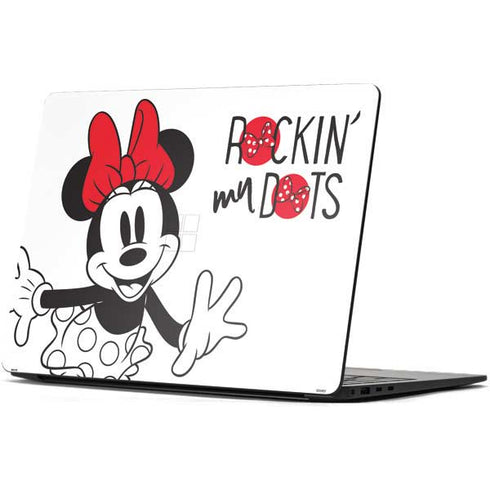 Disney Minnie Mouse Rockin My Dots Surface Laptop 7 13.8in Skin