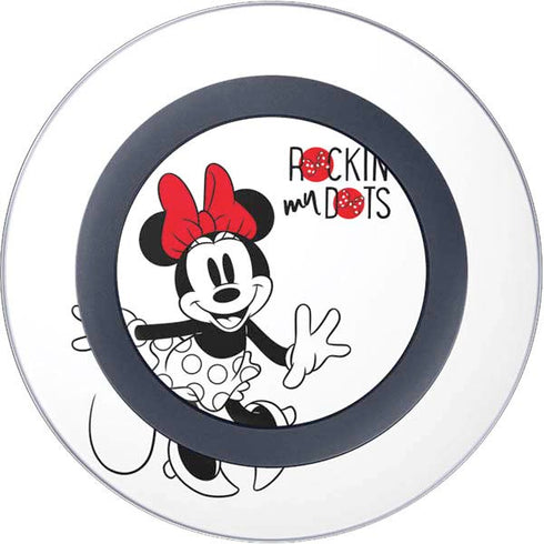 Disney Minnie Mouse Rockin My Dots Wireless Charger Skin