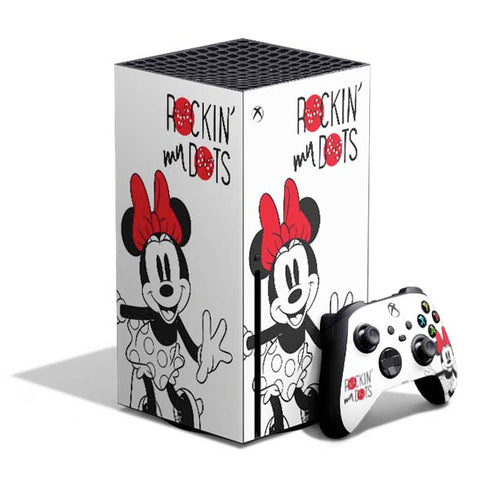 Disney Minnie Mouse Rockin My Dots Xbox Series X Bundle Skin
