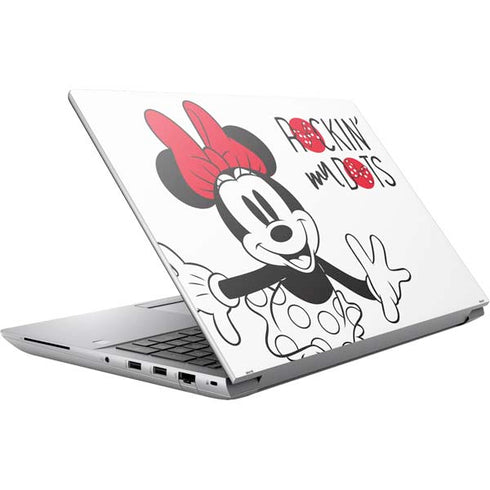 Disney Minnie Mouse Rockin My Dots HP ZBook Fury 16 G10 Skin