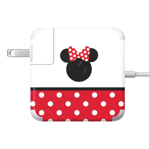 Disney Minnie Mouse Symbol 85W Power Adapter (15 and 17 inch MacBook Pro Charger) Skin