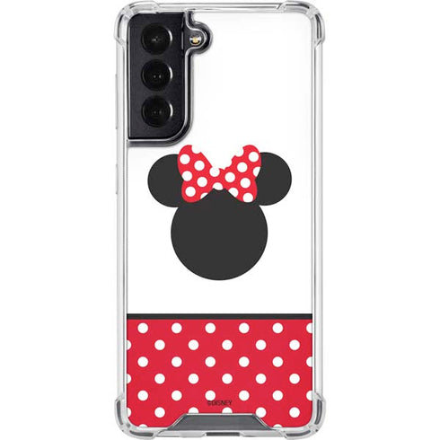 Disney Minnie Mouse Symbol Galaxy S22 Clear Case