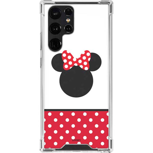 Disney Minnie Mouse Symbol Galaxy S23 Ultra Clear Case