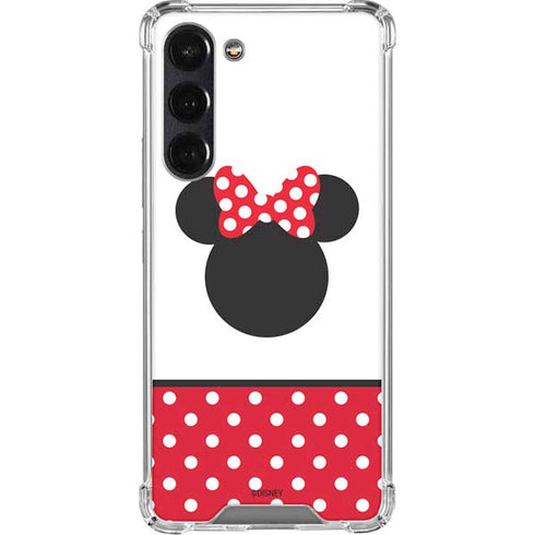 Disney Minnie Mouse Symbol Galaxy S24 FE Clear Case