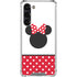 Disney Minnie Mouse Symbol Galaxy S24 FE Clear Case