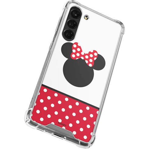 Disney Minnie Mouse Symbol Galaxy S24 FE Clear Case