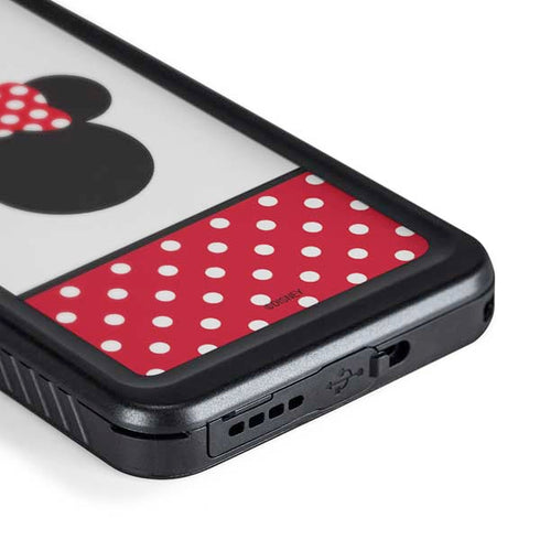 Disney Minnie Mouse Symbol Galaxy S24 Plus Waterproof Case