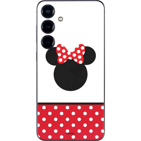 Disney Minnie Mouse Symbol Galaxy S25 Skin