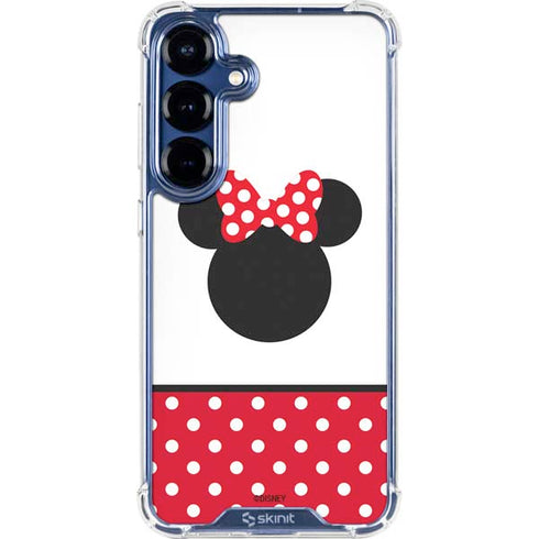 Disney Minnie Mouse Symbol Galaxy S25 Clear Case