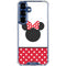 Disney Minnie Mouse Symbol Galaxy S25 Clear Case